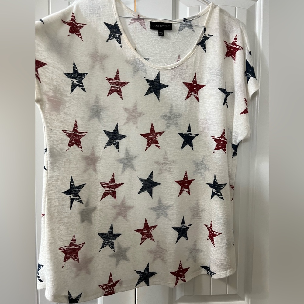 Red and Blue stars shirt